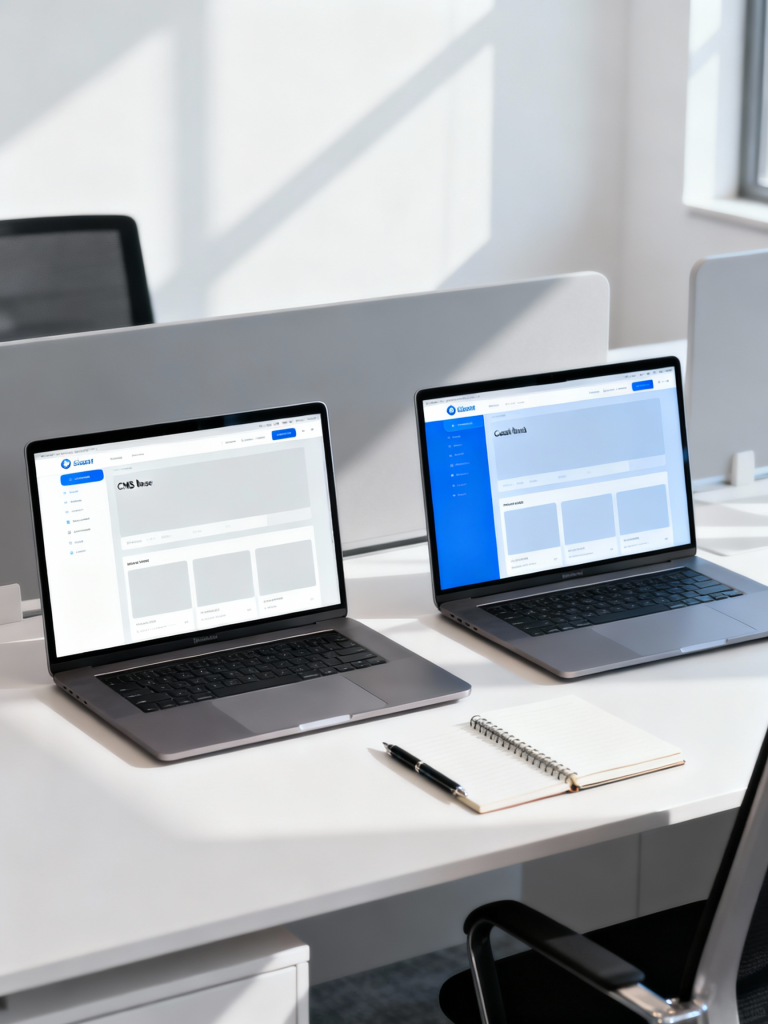 WordPress czy strona custom – porównanie technologii stron internetowych dla firm